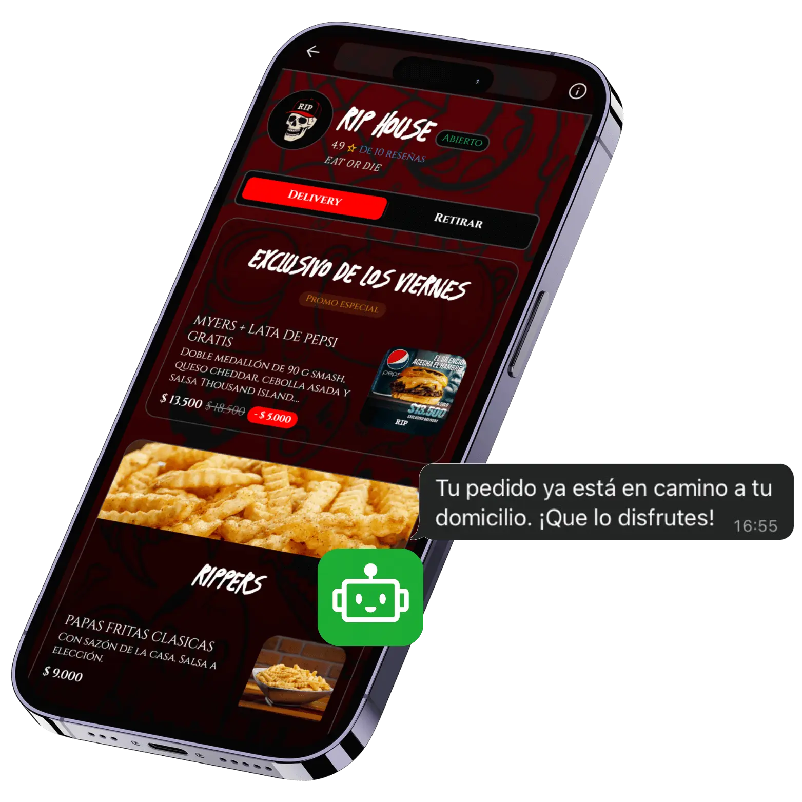 Menú Digital Pedisy